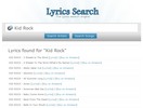 Thumbnail Song Lyrics Search Engine