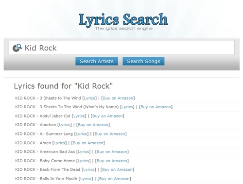 Product picture Song Lyrics Search Engine